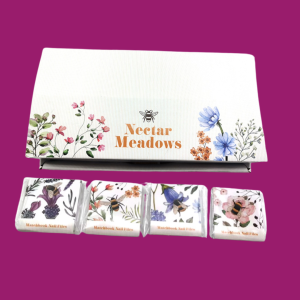 Floral matchbox nail files